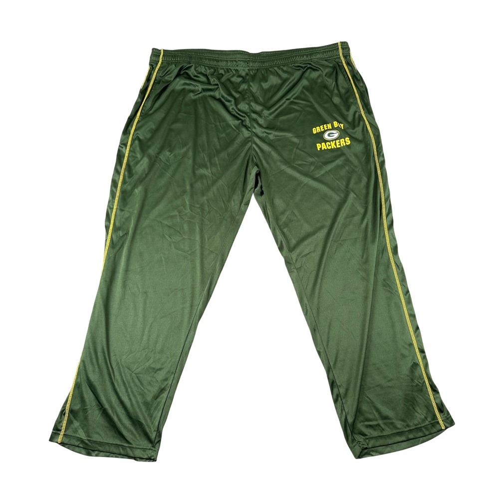 Majestic Green Bay Packers Sweatpants Mens 5XLT Green Athleisure NFL